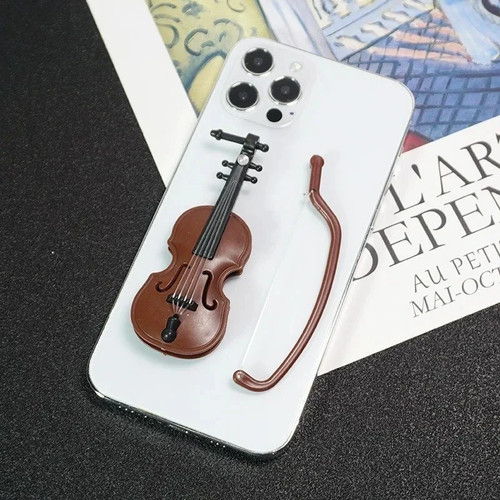 Mini violin with - bow, funny