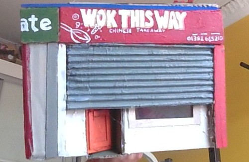 Wok this way sculpture diundee - wok,