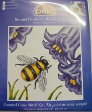 DMC Bees and Bluebells Cross