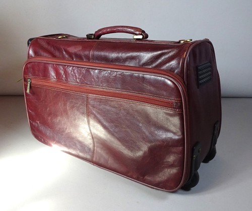 Italian grained burgundy - italian,