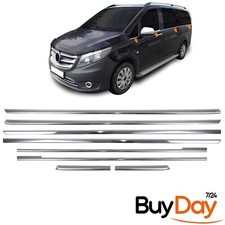 8 Pieces Chrome Windows Frame