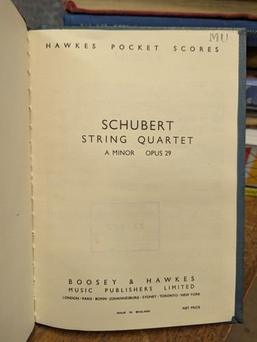 Schubert string quartet a - schubert:,