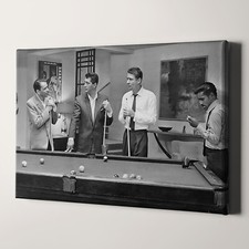 The Rat Pack Playing Pool