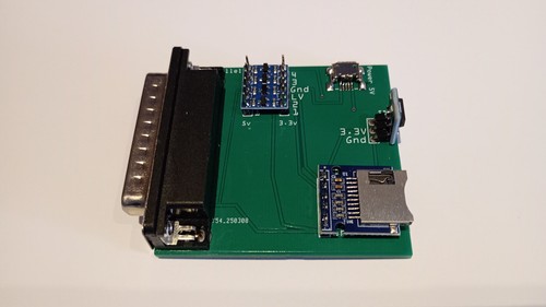 Parallel port card hard - to, sd