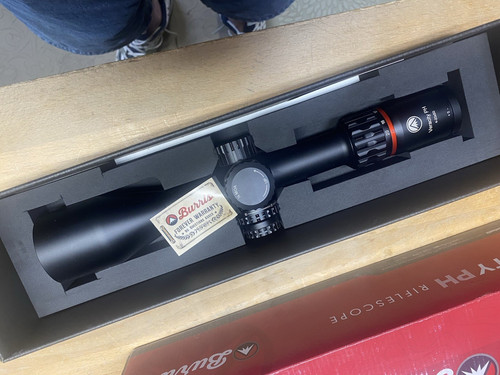 Burris veracity rifle scope - rifle,