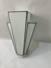 Art Deco Style Glass Wall