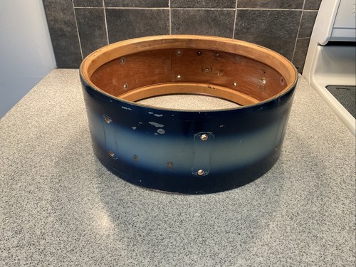 1950s slingerland 5x14 blue - slingerland, 5.5x14