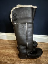 Ugg Boots Leather Over Knee