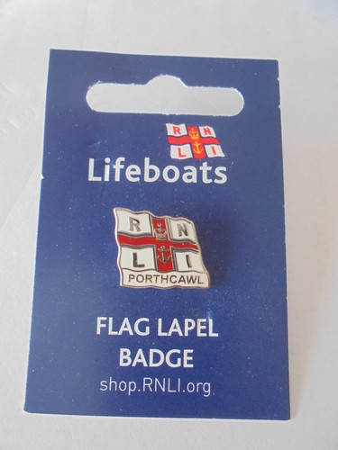 Rnli pin badge porthcawl - porthcawl, south