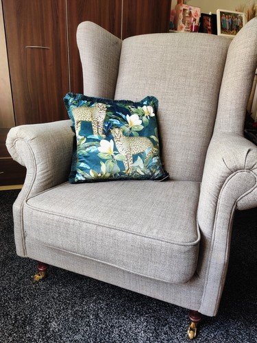 Scatter box cushion green - cushion,