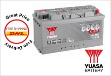 Yuasa HSB019 Silver 12V Car Battery | Yuasa YBX5019 for superior starting power