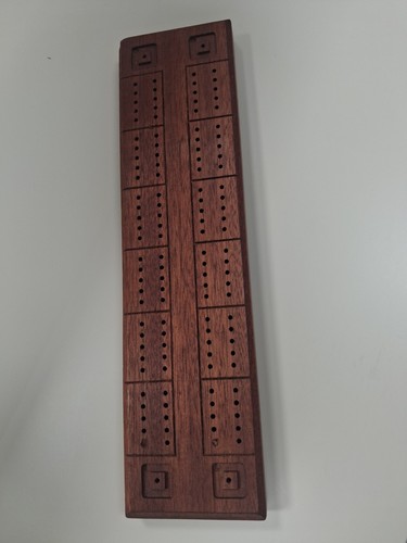 Wooden cribbage board - wooden,