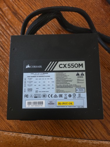 Corsair cx550m power supply - corsair,