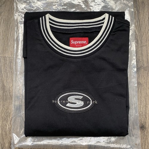Supreme striped rib logo - striped,