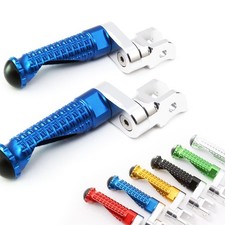FOR BMW S1000RR 09-11 10 BLUE MPRO 25MM LOWER FRONT FOOT PEGS