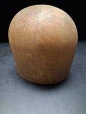 Antique Vintage Wood Hat Block