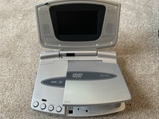 Venturer PVS123 Portable DVD Player with Case Charger remote & Cable Untested