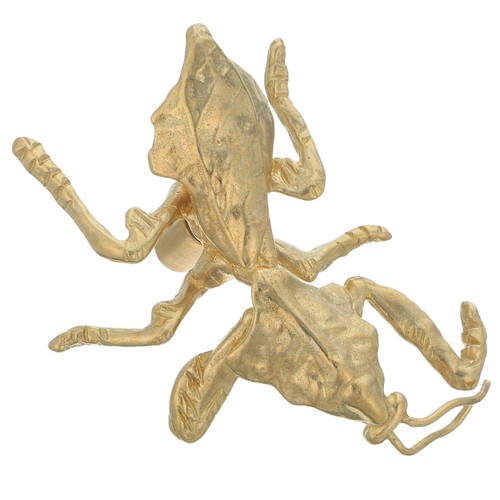 Artistic brass mantis - mantis, cabinet