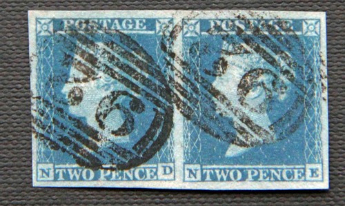 1941 penny blue imperf - 1941, 2d
