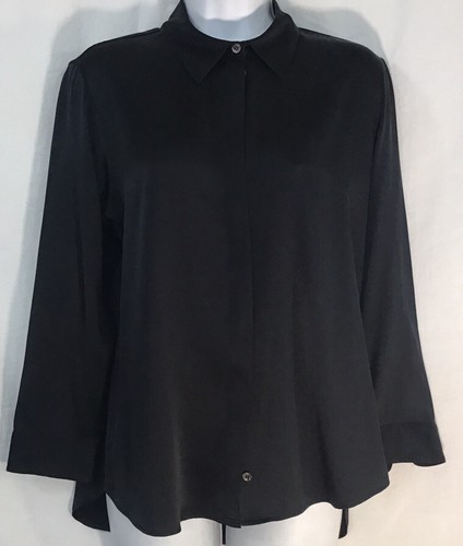 The row shirt black stretch - row,