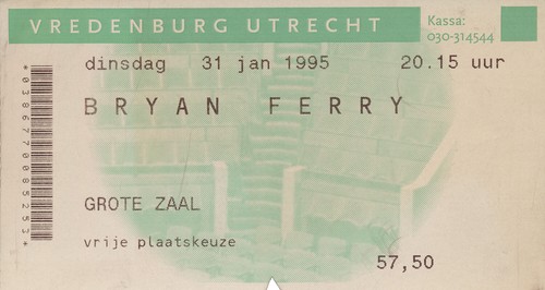 Bryan ferry vredenburg - bryan,