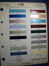 1967 Mercury Cougar Park Lane