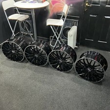 Ex Display 19” Audi 2020 S-line Style Gloss Black Alloy Wheels Audi A3 S3 + more