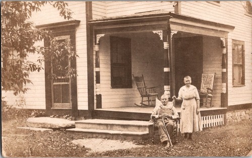 Vintage postcard rppc - vintage, with