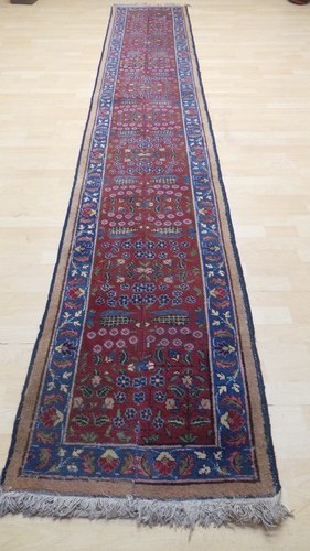 Hand made hall runner carpet - hand,