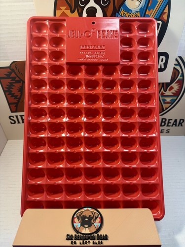 Vintage jell jigglers red - jell-o,