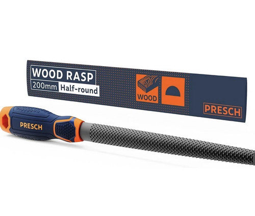Presch wood rasp - presch, round
