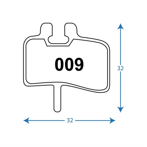 Disc bike brake - disc, pads