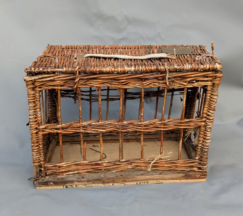 Antique wicker pigeon - , racing