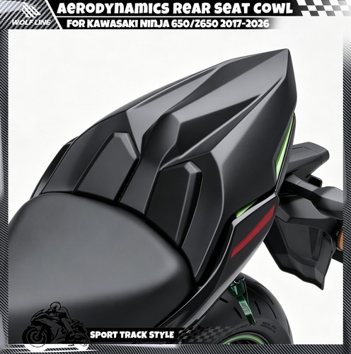 Wolfline rear pillion - rear, seat