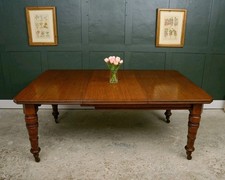 Victorian Oak Wind Out Dining