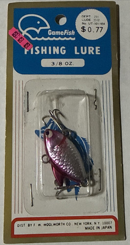 Vintage gamefish lure - lure, fw