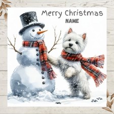 Personalised WESTIE Dog
