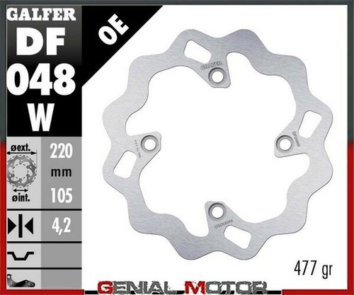 Galfer rear brake disc - galfer,