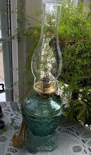 ANTIQUE REPRODUCTION OIL LAMP