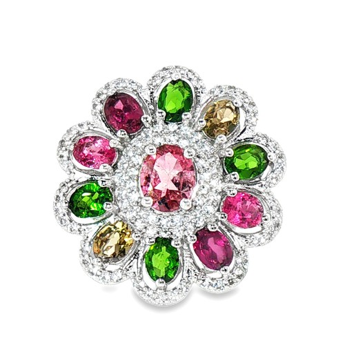 Natural tourmaline gemstone - tourmaline,