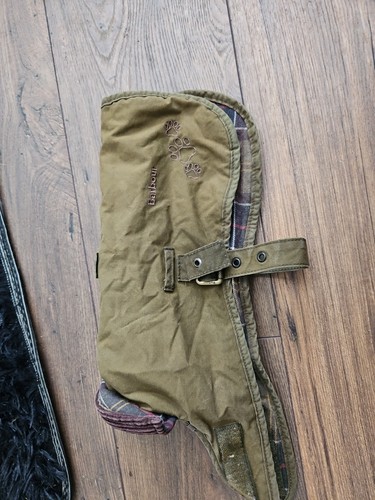 Barbour green dog coat - barbour,