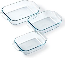 Pyrex - Set of 3 Rectangular