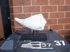 Bathroom wooden shell ornament