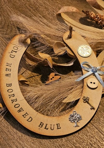 Wedding day lucky sixpence - day,
