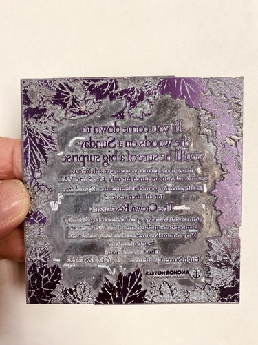 Letterpress printing christmas - letterpress,