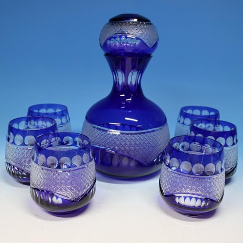 Bohemian cobalt blue cut to - bohemian,