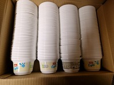 150 Clean Muller Yoghurt Pots