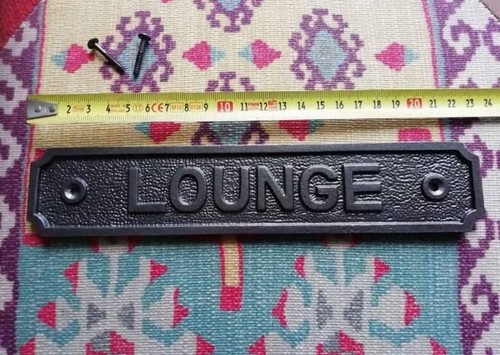 Vintage style lounge door - lounge,