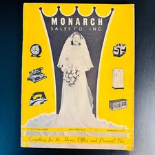 VINTAGE 1942 MONARCH SALES CO