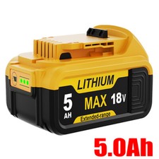 Battery For DEWALT 18V 5.0Ah